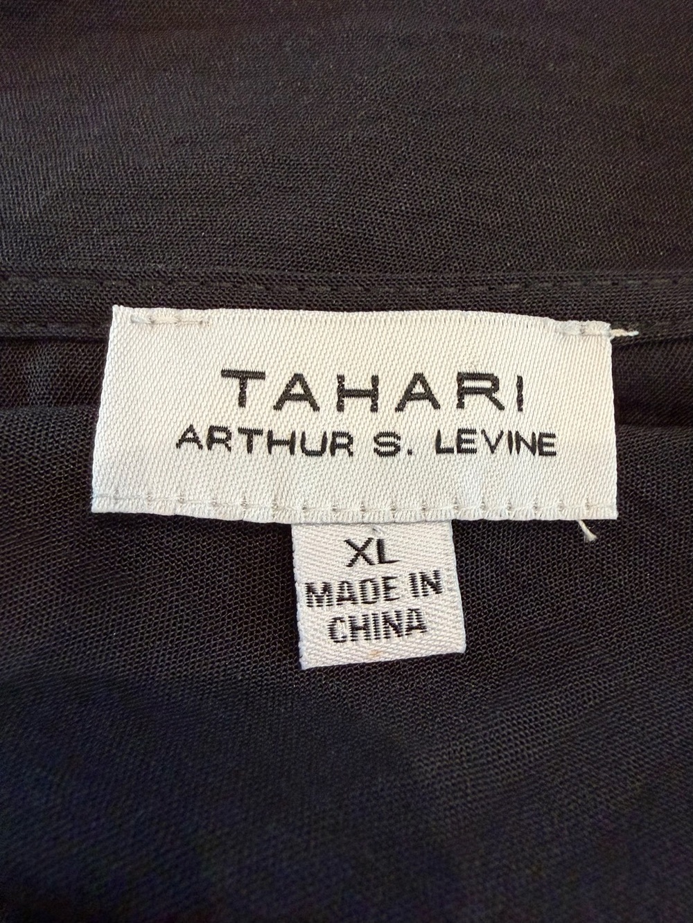 Tahari Arthur S. Levine Women’s Black Tiered Skirt Maxi Dress. Size XL - Picture 8 of 10